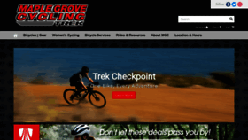 What Maplegrovecycling.com website looked like in 2019 (4 years ago)