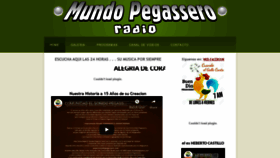 What Mundopegassero.com website looked like in 2019 (4 years ago)
