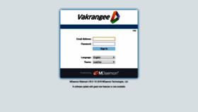 What Mail.vakrangeeconnect.com website looked like in 2019 (4 years ago)