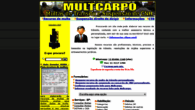 What Multcarpo.com.br website looked like in 2019 (4 years ago)