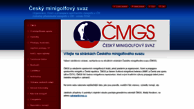 What Minigolf-sport.cz website looked like in 2019 (4 years ago)