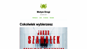 What Motywdrogi.pl website looked like in 2019 (4 years ago)