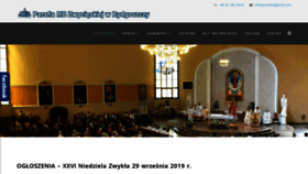 What Mbzwycieskiej.pl website looked like in 2019 (6 years ago)