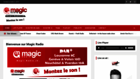 What Magicradio.ch website looked like in 2019 (4 years ago)