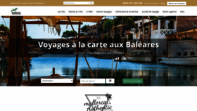 What Mallorcaauthentic.com website looked like in 2019 (4 years ago)