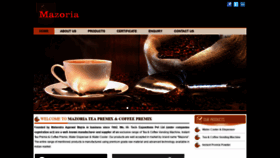What Mazoriacafe.com website looked like in 2019 (4 years ago)