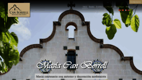 What Masiacanborrell.es website looked like in 2019 (4 years ago)