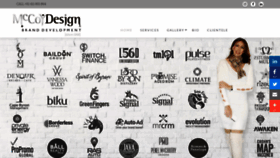What Mccoydesign.com.au website looked like in 2019 (4 years ago)