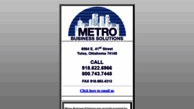 What Metro-solutions.com website looked like in 2019 (4 years ago)