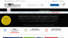 What Maison-astronomie.com website looked like in 2019 (4 years ago)