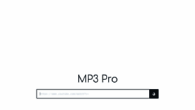 What Mp3pro.xyz website looked like in 2019 (4 years ago)