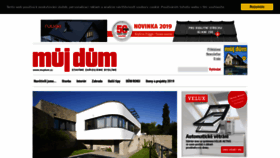What Mujdum.cz website looked like in 2019 (4 years ago)