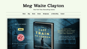 What Megwaiteclayton.com website looked like in 2019 (4 years ago)