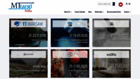 What Mttargi.pl website looked like in 2019 (4 years ago)