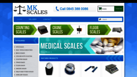 What Mkscales.co.uk website looked like in 2019 (4 years ago)