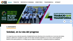 What Municipiosoledad.gob.mx website looked like in 2019 (4 years ago)
