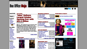 What Moviemojo.com website looked like in 2019 (4 years ago)