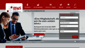 What Mittelstandsberater.de website looked like in 2019 (4 years ago)