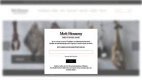 What Moet-hennessy.de website looked like in 2019 (4 years ago)