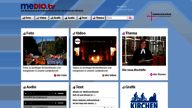 What Medio.tv website looked like in 2019 (4 years ago)