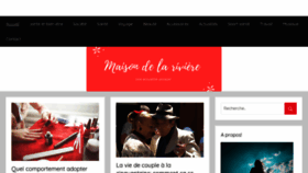 What Maison-de-la-riviere.fr website looked like in 2019 (4 years ago)