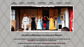 What Metropol-theater-koeln.de website looked like in 2019 (4 years ago)