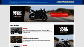 What Motomagazine.co.uk website looked like in 2019 (4 years ago)