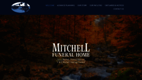 What Mitchellfuneralhome.ca website looked like in 2019 (4 years ago)