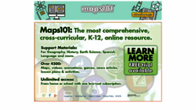 What Maps101.com website looked like in 2019 (4 years ago)