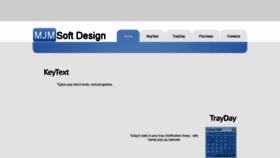 What Mjmsoft.com website looked like in 2019 (4 years ago)