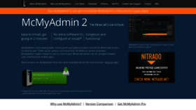 What Mcmyadmin.com website looked like in 2019 (4 years ago)