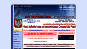 What Mocmodlitwy.info.pl website looked like in 2019 (4 years ago)