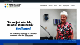 What Morrowcountyhealthdistrict.org website looked like in 2019 (4 years ago)