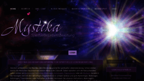 What Mystika.ch website looked like in 2019 (4 years ago)