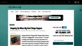 What Myislamiclife.com website looked like in 2019 (4 years ago)