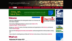 What Mykingswood.co.uk website looked like in 2019 (4 years ago)