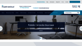 What Mojekrzesla.pl website looked like in 2019 (4 years ago)