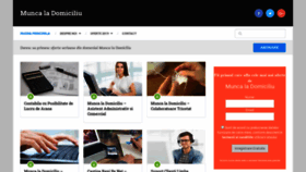 What Muncaladomiciliu.net website looked like in 2019 (4 years ago)