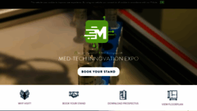 What Med-techexpo.com website looked like in 2019 (4 years ago)