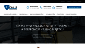 What Mohlis.cz website looked like in 2019 (4 years ago)