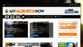 What Myhaliburtonnow.com website looked like in 2019 (4 years ago)