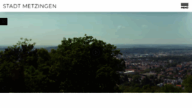 What Metzingen.de website looked like in 2019 (4 years ago)