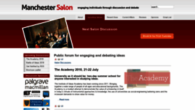 What Manchestersalon.org.uk website looked like in 2019 (4 years ago)