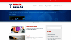 What Medikalonkolog.com website looked like in 2019 (4 years ago)