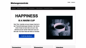 What Mietwagenzentrale.com website looked like in 2019 (4 years ago)