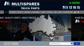 What Multispares.com.au website looked like in 2019 (4 years ago)