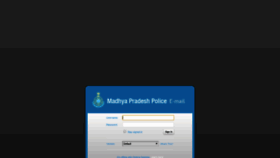 What Mail.mppolice.gov.in website looked like in 2019 (4 years ago)