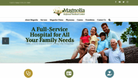 What Magnoliarmc.org website looked like in 2019 (6 years ago)