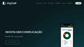 What Mycap.com.br website looked like in 2019 (4 years ago)