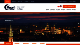 What Moonhostel.pl website looked like in 2019 (4 years ago)